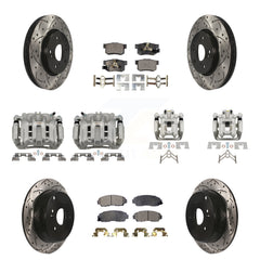 Transit Auto KCD-100384T Disc Brake Kit for 2007-2011 Honda CR-V - Front and Rear product image