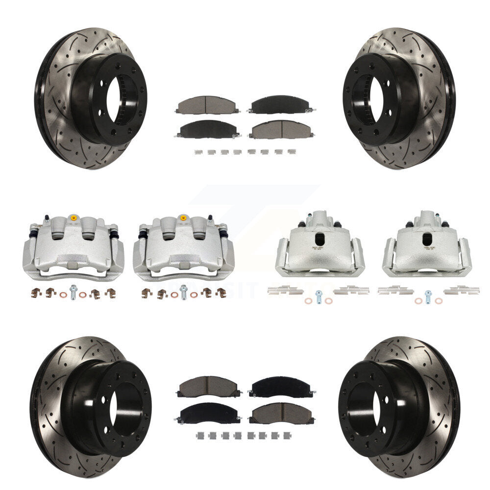Transit Auto KCD-100385C Disc Brake Kit for 2012 Ram 1500 - Front and Rear product image