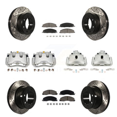 Transit Auto KCD-100385C Disc Brake Kit for 2012 Ram 1500 - Front and Rear product image