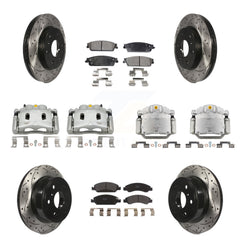 Transit Auto KCD-100385P Disc Brake Kit for 2007-2008 Cadillac Escalade, Cadillac Escalade ESV, Cadillac Escalade EXT & more - Front and Rear product image