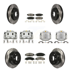 Transit Auto KCD-100385S Disc Brake Kit for 2007 Cadillac Escalade, Cadillac Escalade ESV, Cadillac Escalade EXT & more - Front and Rear product image