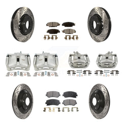 Transit Auto KCD-100386T Disc Brake Kit for 2016-2022 Mazda CX-5 - Front and Rear product image