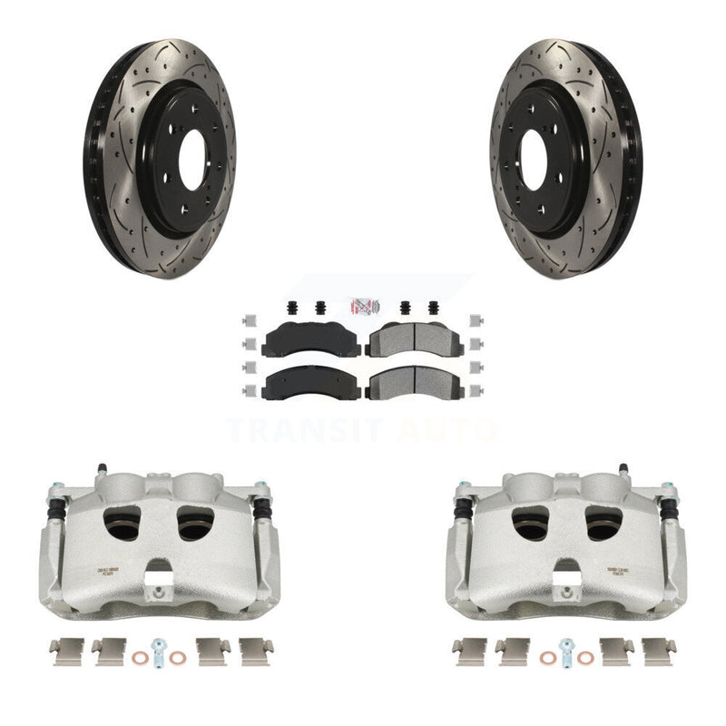 Transit Auto KCD-100387N Disc Brake Kit for 2012-2014 Ford F-150 - Front product image