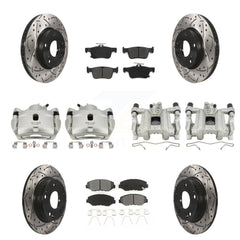 Transit Auto KCD-100387S Disc Brake Kit for 2016-2021 Honda Civic - Front and Rear product image