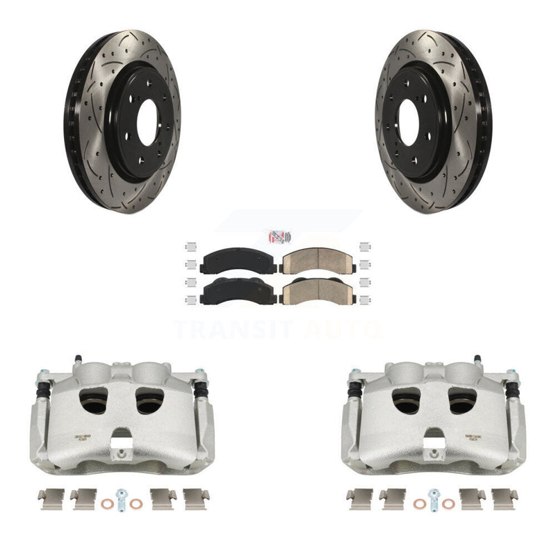 Transit Auto KCD-100388N Disc Brake Kit for 2012-2014 Ford F-150 - Front product image
