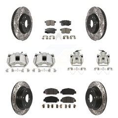 Transit Auto KCD-100388P Disc Brake Kit for 2013-2016 Honda Accord - Front and Rear product image