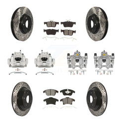 Transit Auto KCD-100388S Disc Brake Kit for 2013-2020 Ford Fusion, Lincoln MKZ - Front and Rear product image