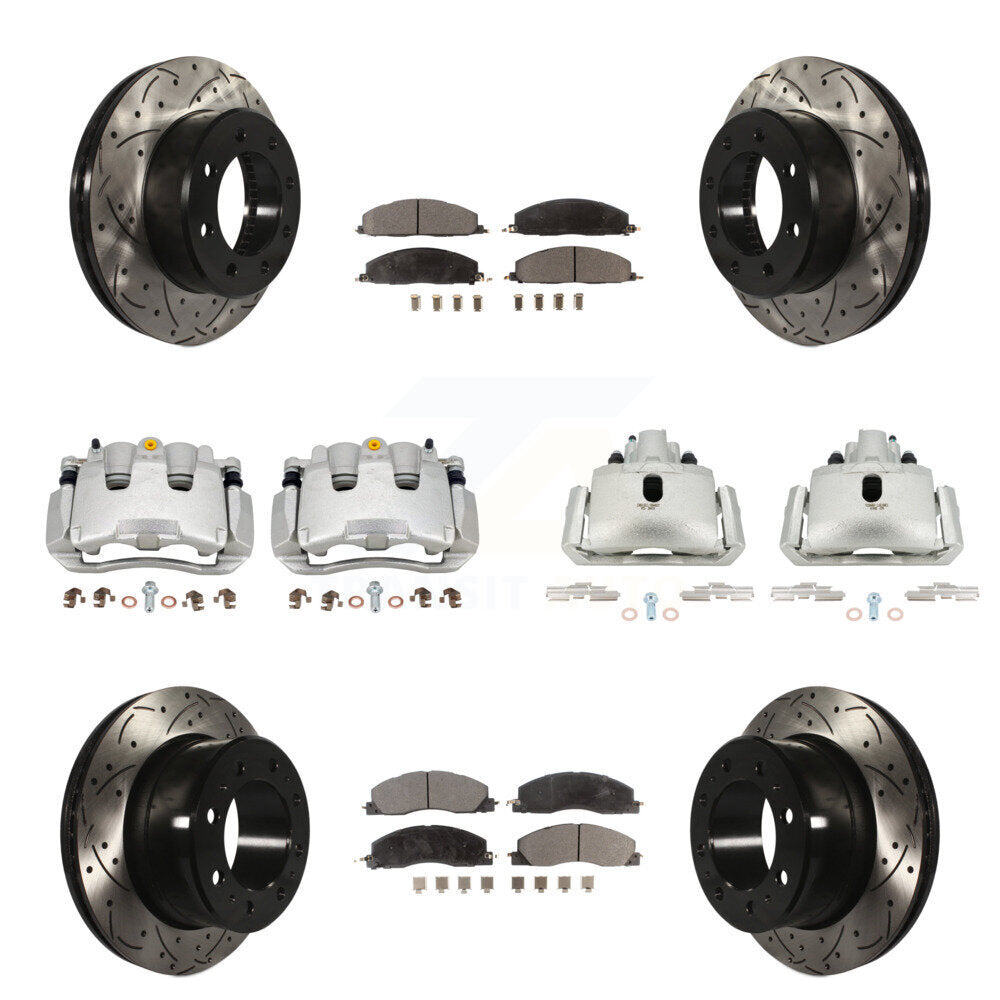 Transit Auto KCD-100388T Disc Brake Kit for 2012 Ram 1500 - Front and Rear product image