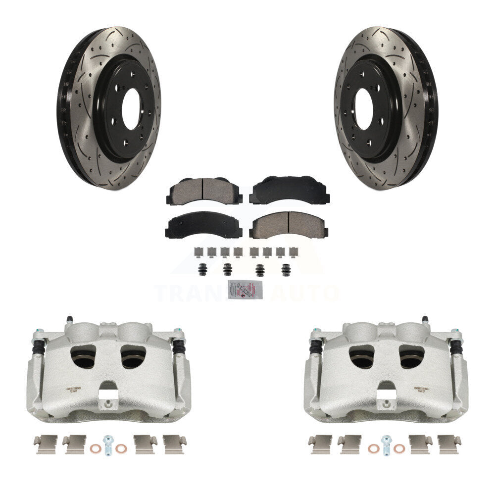 Transit Auto KCD-100389N Disc Brake Kit for 2012-2014 Ford F-150 - Front product image