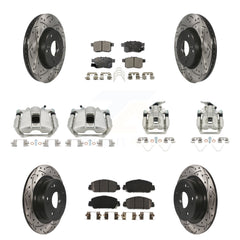 Transit Auto KCD-100389P Disc Brake Kit for 2013-2017 Honda Accord - Front and Rear product image
