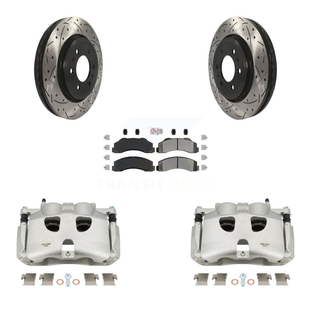 Transit Auto KCD-100390N Disc Brake Kit for 2012-2017 Ford F-150 - Front product image