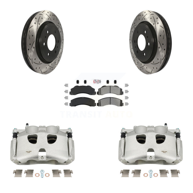 Transit Auto KCD-100390N Disc Brake Kit for 2012-2017 Ford F-150 - Front product image