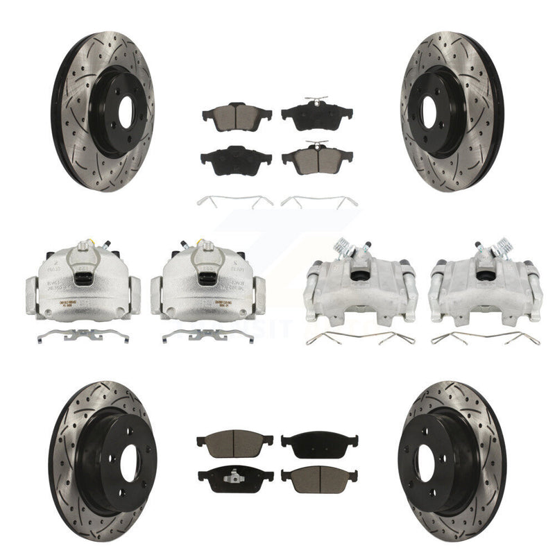 Transit Auto KCD-100391C Disc Brake Kit for 2013-2016 Ford Escape - Front and Rear product image