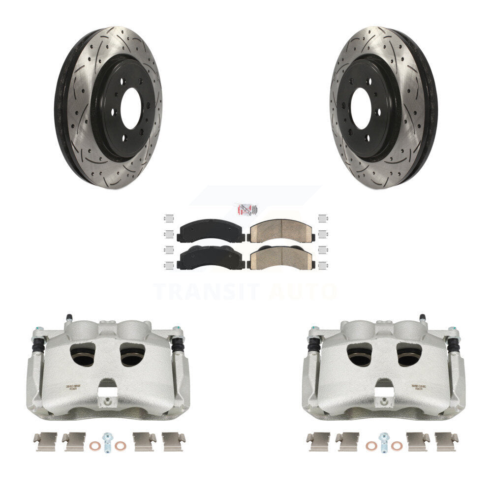 Transit Auto KCD-100391N Disc Brake Kit for 2012-2017 Ford F-150 - Front product image