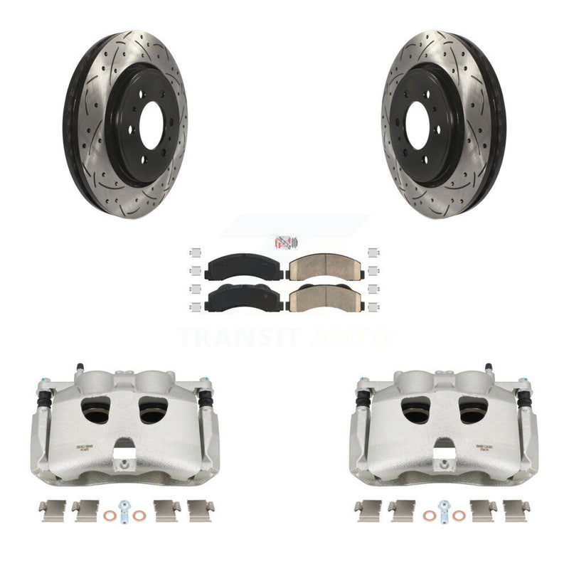 Transit Auto KCD-100391N Disc Brake Kit for 2012-2017 Ford F-150 - Front product image