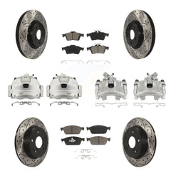 Transit Auto KCD-100392C Disc Brake Kit for 2013-2018 Ford Focus - Front and Rear product image
