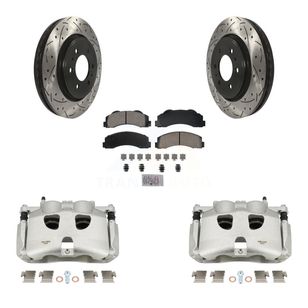 Transit Auto KCD-100392N Disc Brake Kit for 2012-2017 Ford F-150 - Front product image
