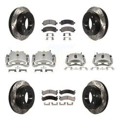 Transit Auto KCD-100392T Disc Brake Kit for 2008-2020 GMC Savana 2500, Chevrolet Express 2500 - Front and Rear product image