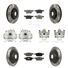 Transit Auto KCD-100393C Disc Brake Kit for 2017-2019 Lincoln MKC, Ford Escape - Front and Rear product image