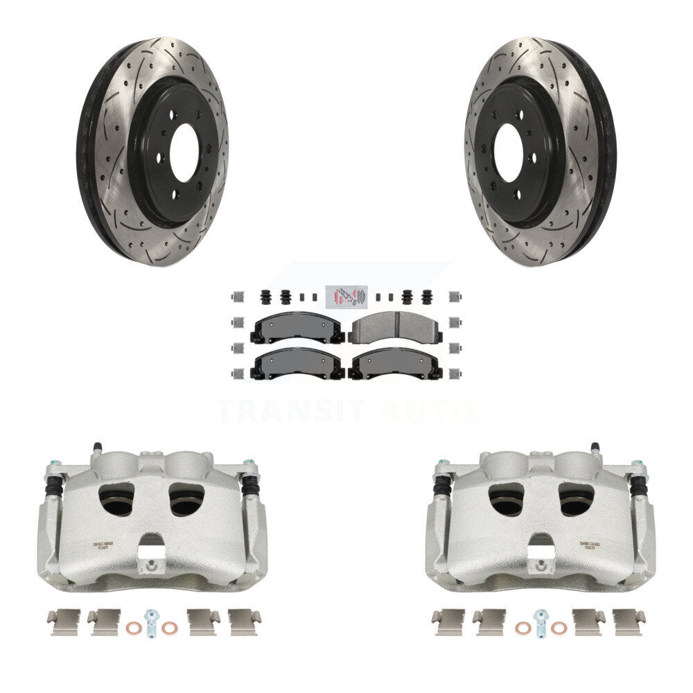 Transit Auto KCD-100393N Disc Brake Kit for 2018-2020 Ford F-150 - Front product image