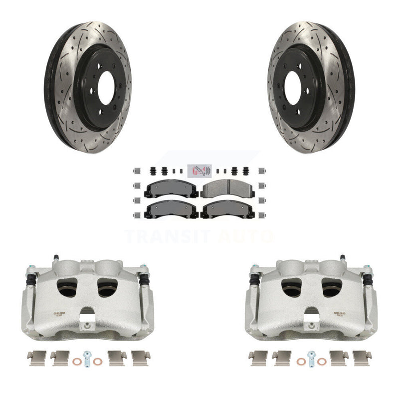 Transit Auto KCD-100393N Disc Brake Kit for 2018-2020 Ford F-150 - Front product image
