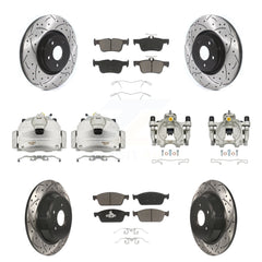 Transit Auto KCD-100394C Disc Brake Kit for 2017-2019 Lincoln MKC - Front and Rear product image
