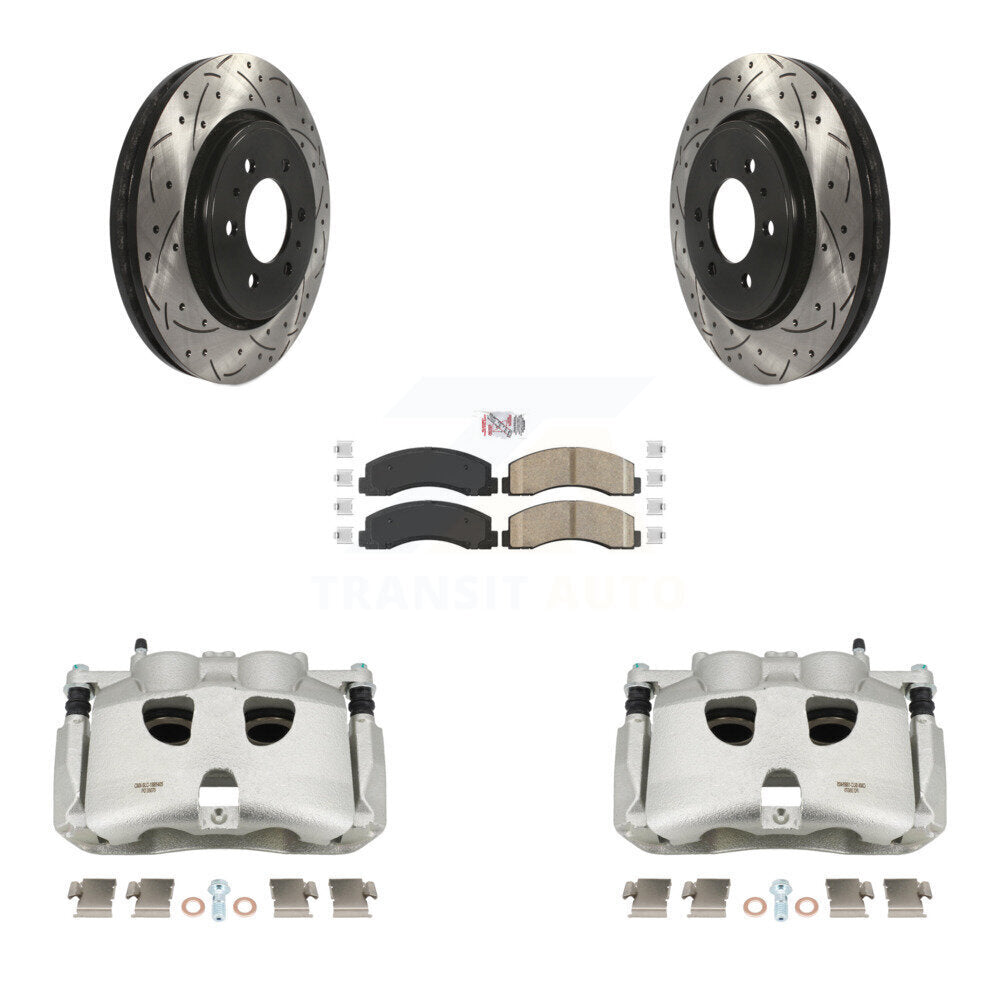 Transit Auto KCD-100394N Disc Brake Kit for 2018-2020 Ford F-150 - Front product image