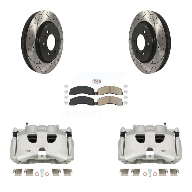 Transit Auto KCD-100394N Disc Brake Kit for 2018-2020 Ford F-150 - Front product image