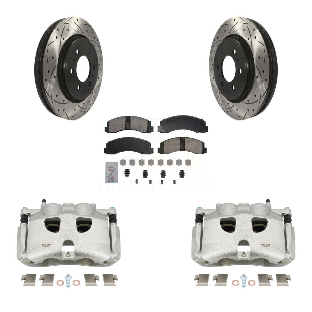 Transit Auto KCD-100395N Disc Brake Kit for 2018-2020 Ford F-150 - Front product image