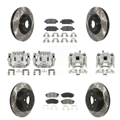 Transit Auto KCD-100395S Disc Brake Kit for 2010-2015 INFINITI Q40, INFINITI QX50, INFINITI EX37 & more - Front and Rear product image