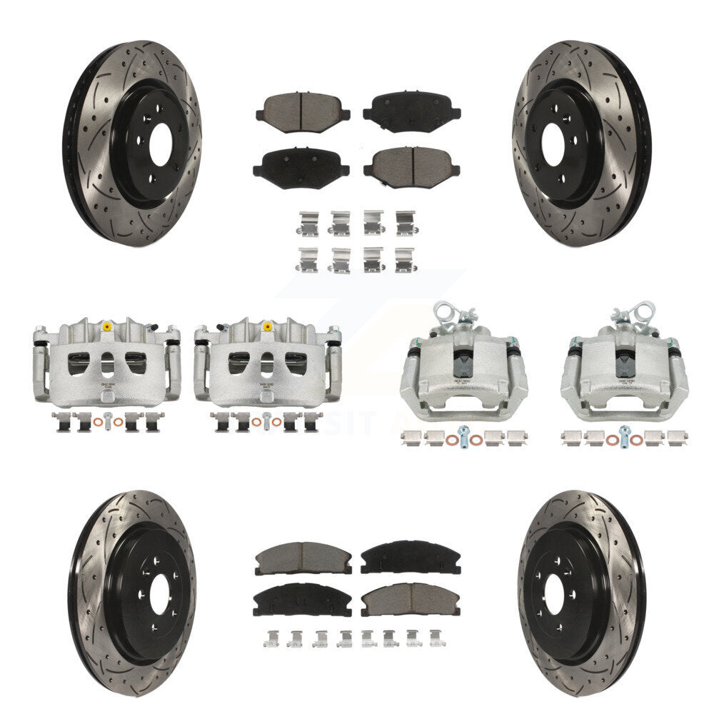 Transit Auto KCD-100396C Disc Brake Kit for 2013 Ford Explorer - Front and Rear product image