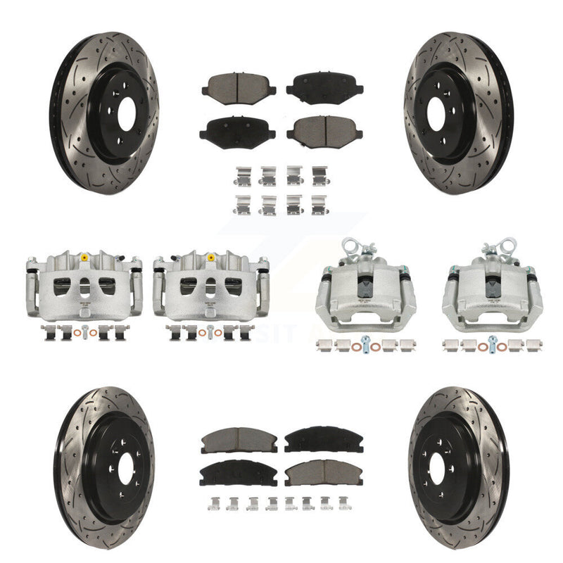 Transit Auto KCD-100396C Disc Brake Kit for 2013 Ford Explorer - Front and Rear product image