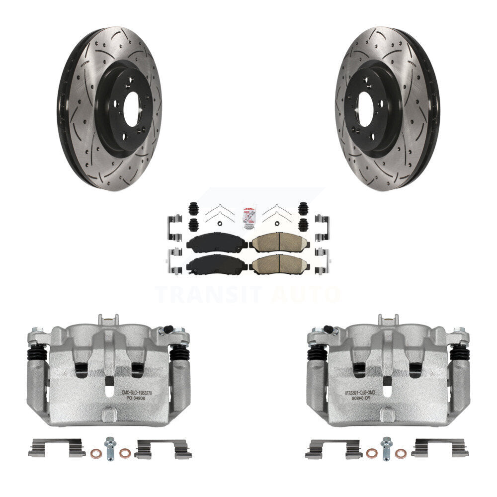 Transit Auto KCD-100396N Disc Brake Kit for 2007-2013 Acura ZDX, Acura MDX - Front product image