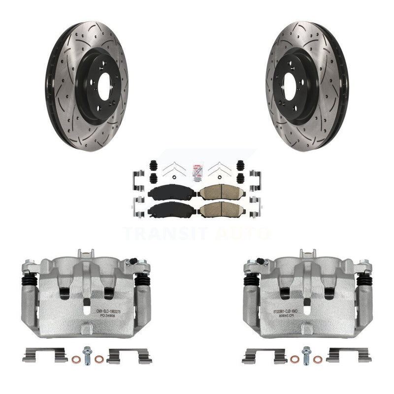 Transit Auto KCD-100396N Disc Brake Kit for 2007-2013 Acura ZDX, Acura MDX - Front product image
