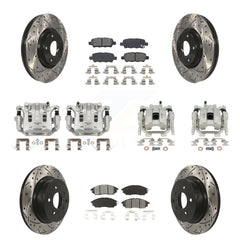 Transit Auto KCD-100396S Disc Brake Kit for 2008-2012 INFINITI EX35 - Front and Rear product image