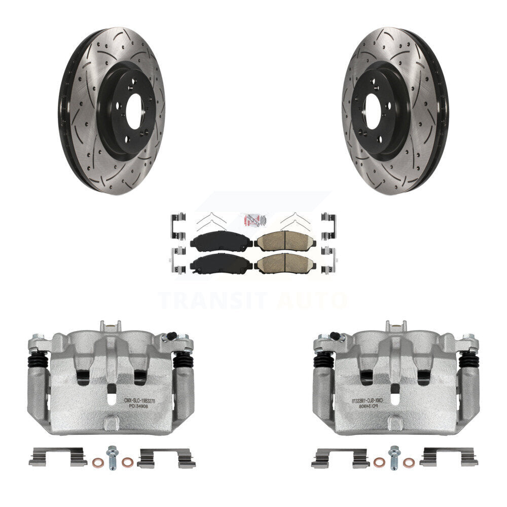 Transit Auto KCD-100397N Disc Brake Kit for 2007-2013 Acura ZDX, Acura MDX - Front product image