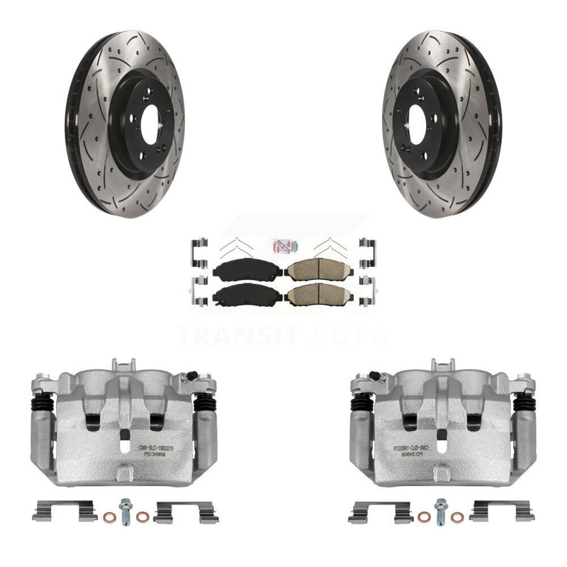 Transit Auto KCD-100397N Disc Brake Kit for 2007-2013 Acura ZDX, Acura MDX - Front product image