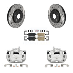 Transit Auto KCD-100398N Disc Brake Kit for 2013-2017 Buick Encore, Chevrolet Trax - Front product image