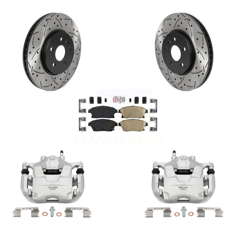 Transit Auto KCD-100398N Disc Brake Kit for 2013-2017 Buick Encore, Chevrolet Trax - Front product image