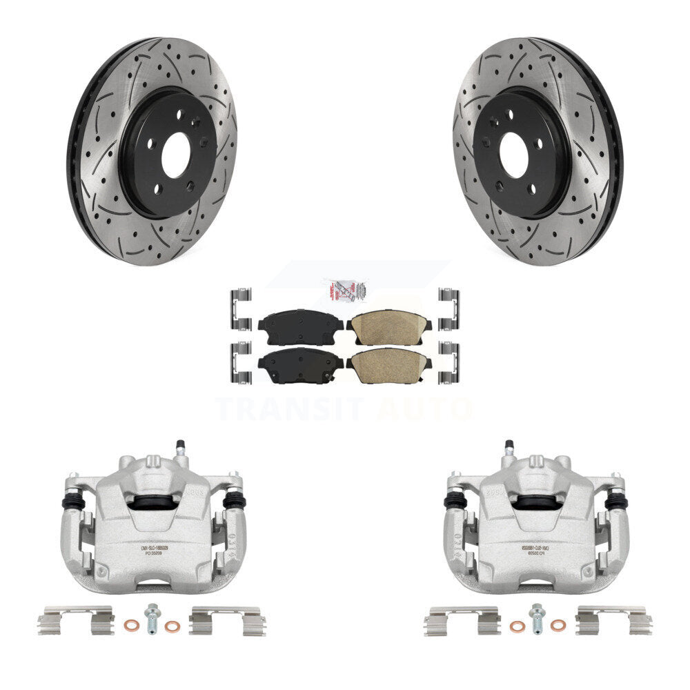 Transit Auto KCD-100399N Disc Brake Kit for 2013-2017 Buick Encore, Chevrolet Trax - Front product image