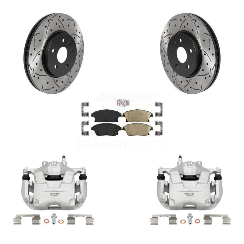 Transit Auto KCD-100399N Disc Brake Kit for 2013-2017 Buick Encore, Chevrolet Trax - Front product image