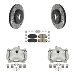 Transit Auto KCD-100401N Disc Brake Kit for 2006-2018 Toyota Yaris - Front product image