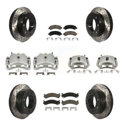 Transit Auto KCD-100402C Disc Brake Kit for 2007-2018 Chevrolet Express 2500, GMC Savana 2500 - Front and Rear product image