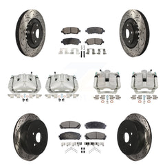 Transit Auto KCD-100403T Disc Brake Kit for 2014 Toyota Highlander - Front and Rear product image