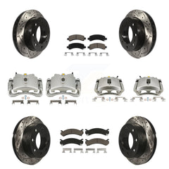 Transit Auto KCD-100404C Disc Brake Kit for 2007-2010 Chevrolet Express 2500, GMC Savana 2500 - Front and Rear product image