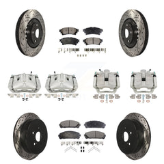 Transit Auto KCD-100404T Disc Brake Kit for 2013-2020 Toyota Highlander, Lexus RX350, Toyota Sienna - Front and Rear product image