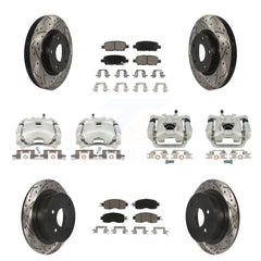 Transit Auto KCD-100405C Disc Brake Kit for 2013-2018 Nissan Altima - Front and Rear product image