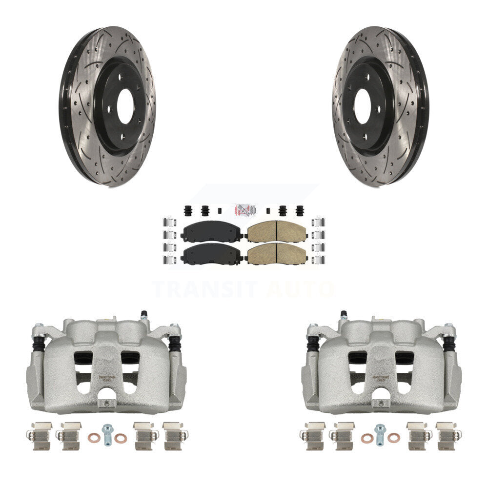 Transit Auto KCD-100405N Disc Brake Kit for 2014-2020 Dodge Journey - Front product image