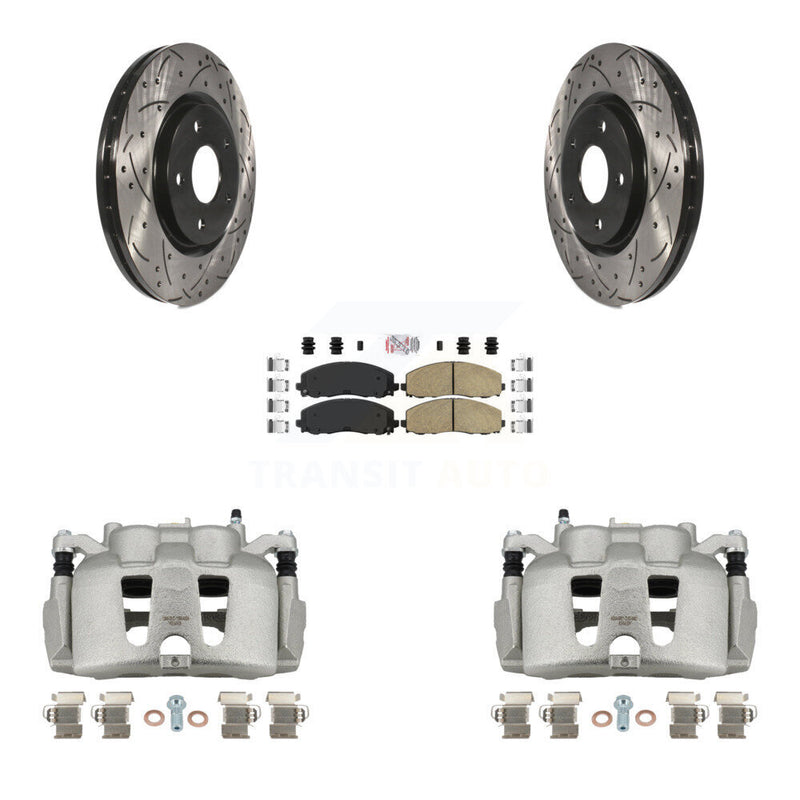 Transit Auto KCD-100405N Disc Brake Kit for 2014-2020 Dodge Journey - Front product image