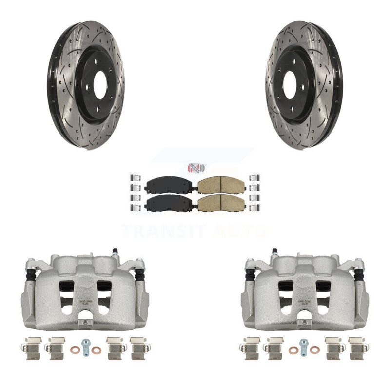 Transit Auto KCD-100406N Disc Brake Kit for 2014-2020 Dodge Journey - Front product image